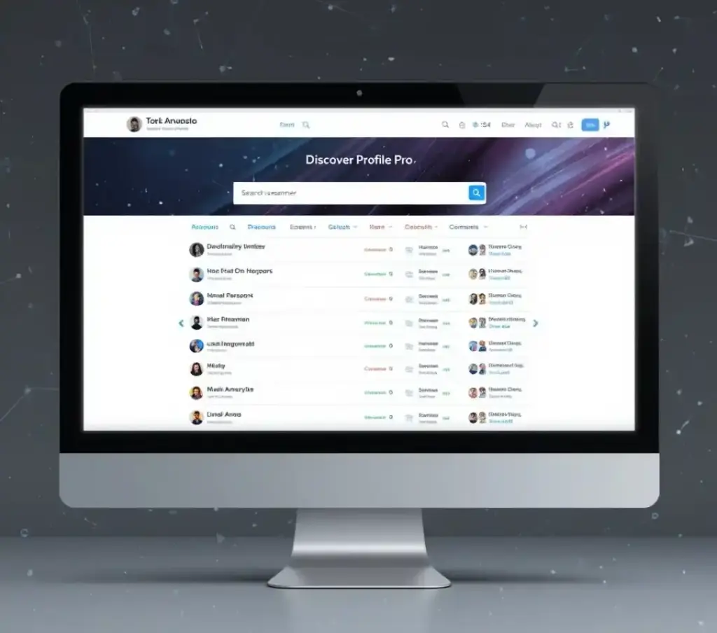 find social media profiles by username search